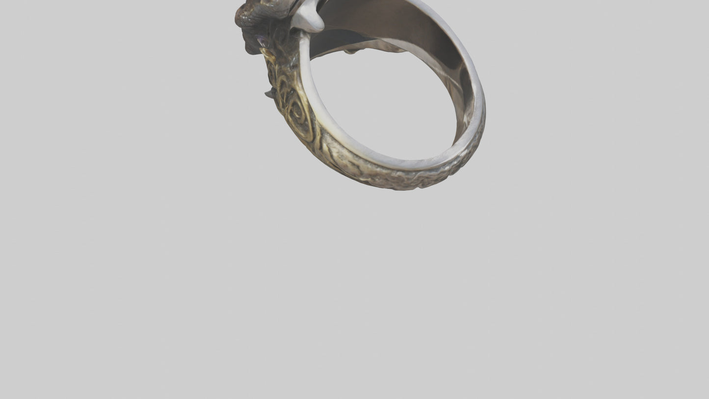 Dragons Claw Ring model 3D model