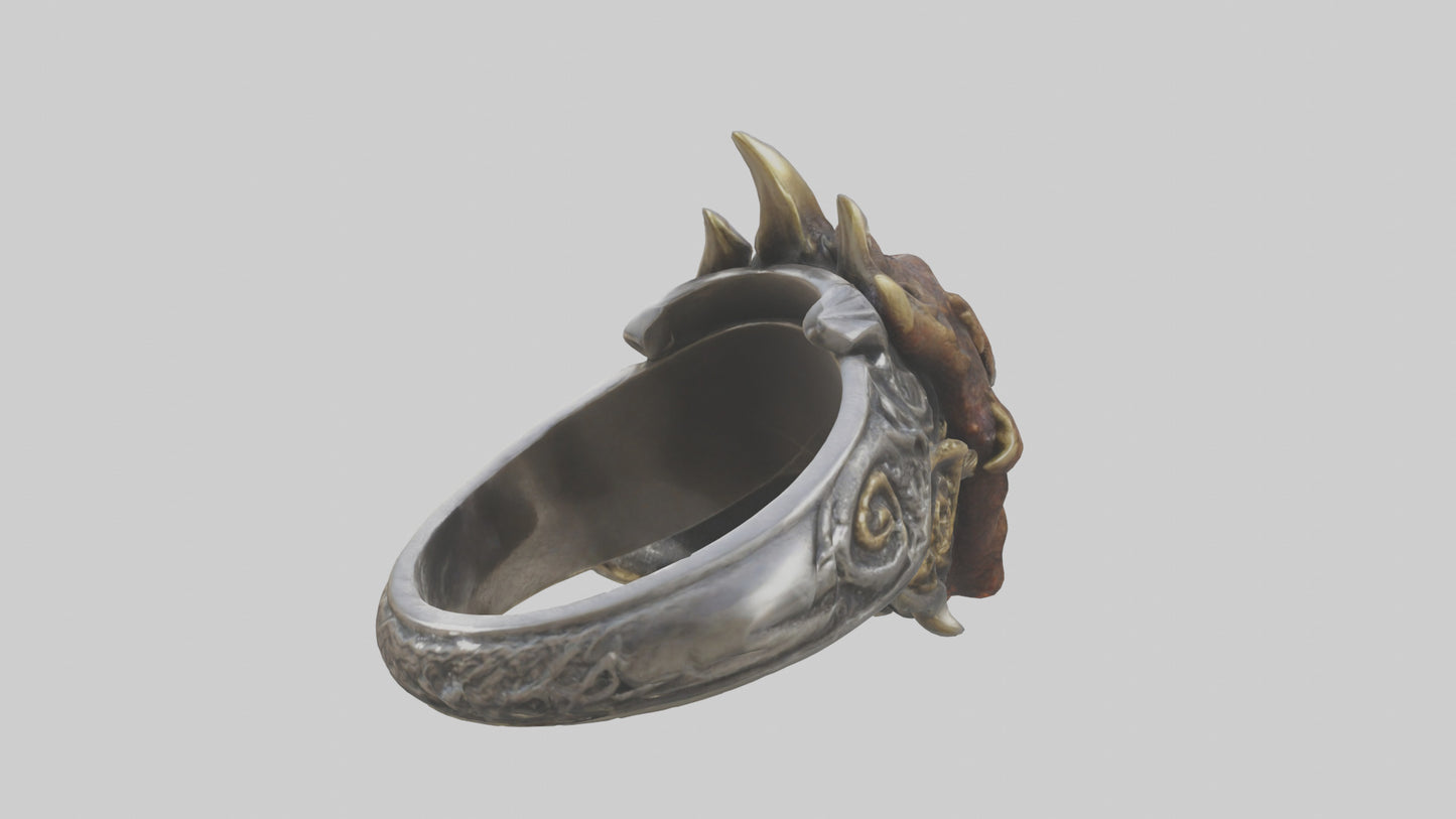 Dragons Claw Ring model 3D model