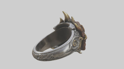 Dragons Claw Ring model 3D model