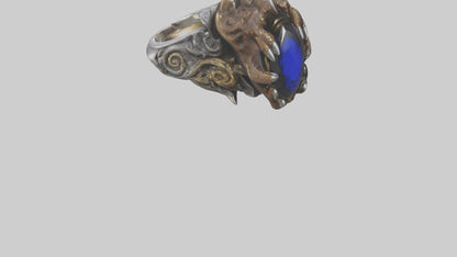 Dragons Claw Ring model 3D model