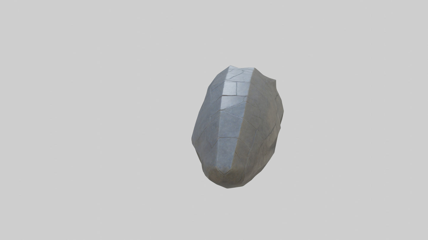 3D model Dragonstone model VR / AR / low-poly
