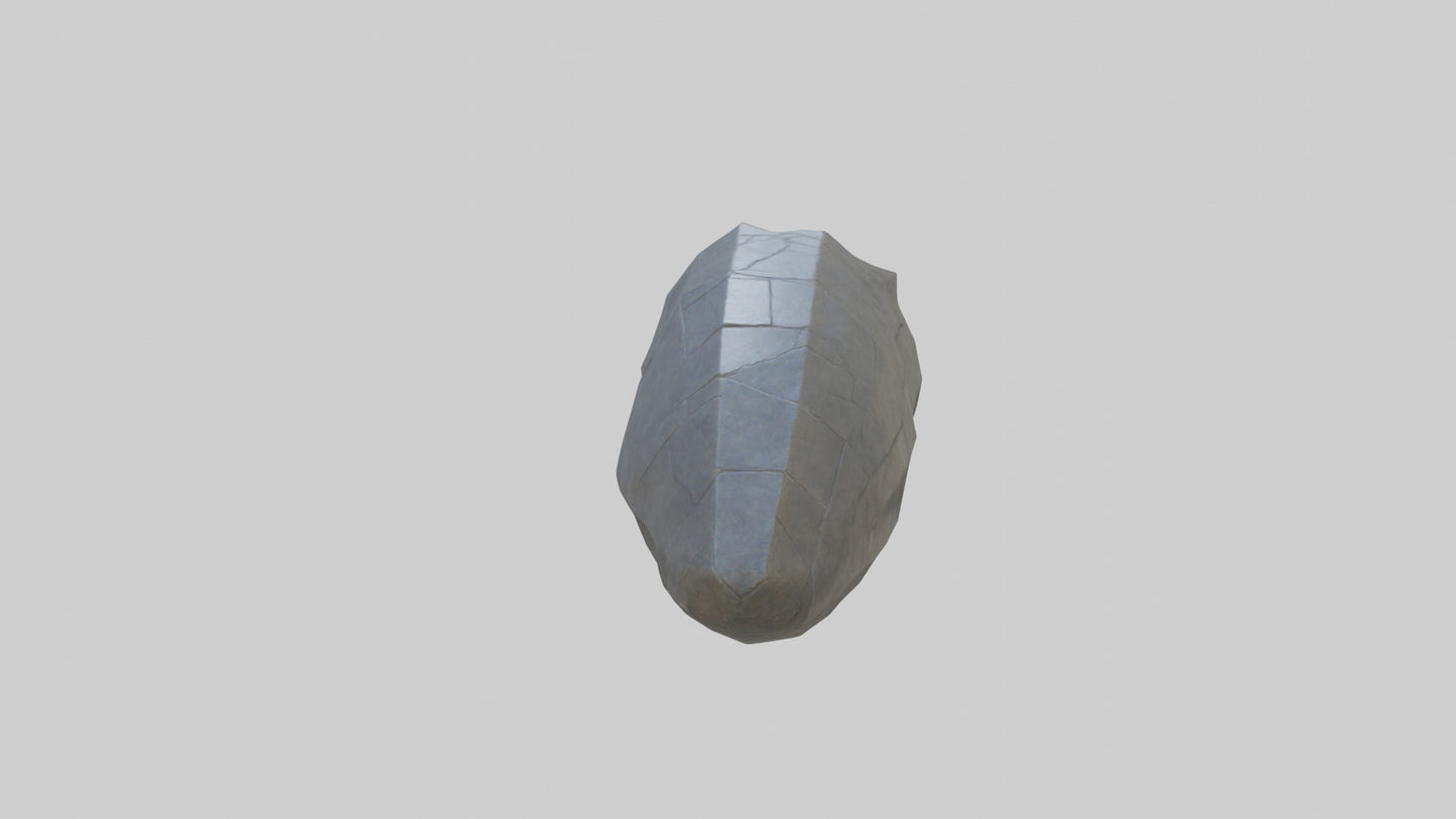 3D model Dragonstone model VR / AR / low-poly