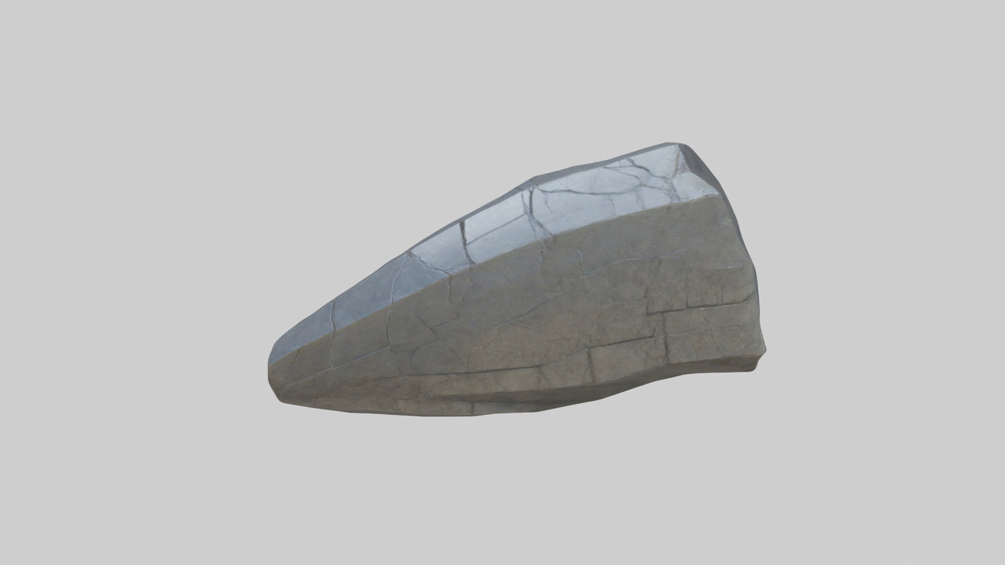3D model Dragonstone model VR / AR / low-poly