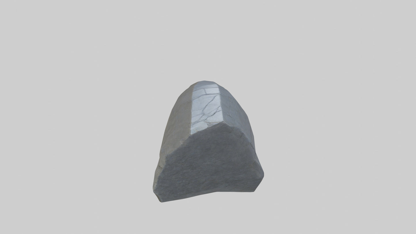 3D model Dragonstone model VR / AR / low-poly