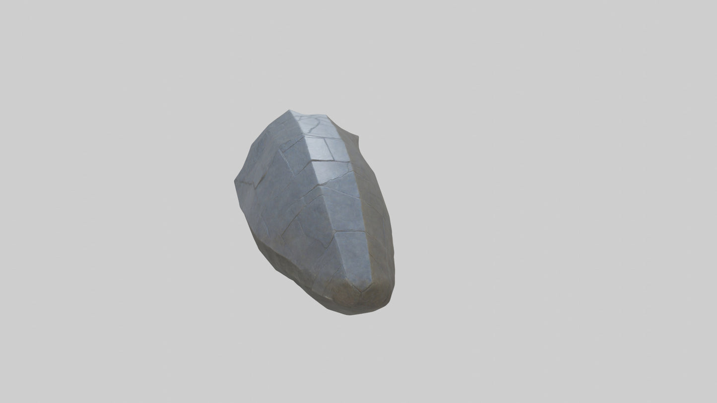3D model Dragonstone model VR / AR / low-poly