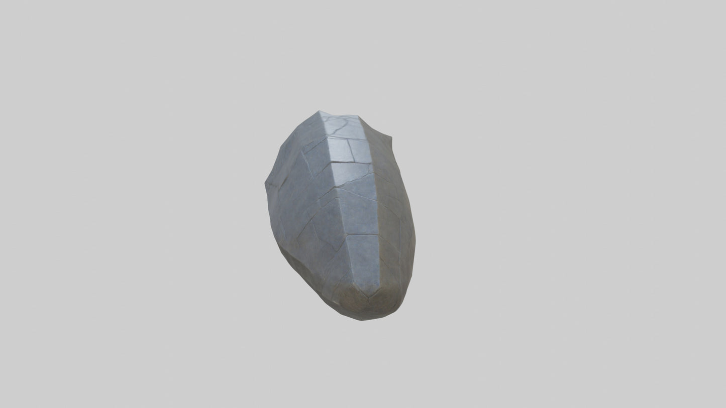 3D model Dragonstone model VR / AR / low-poly