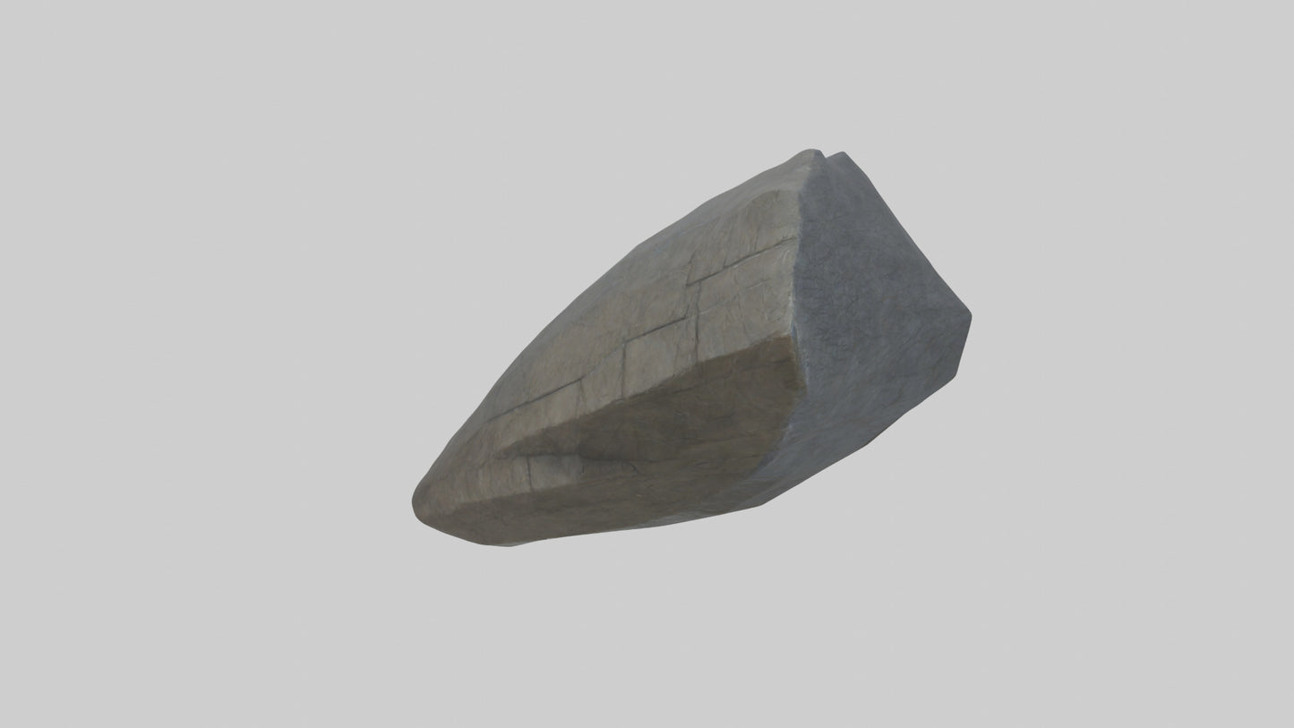 3D model Dragonstone model VR / AR / low-poly