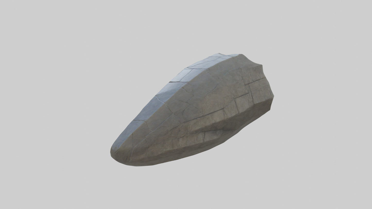 3D model Dragonstone model VR / AR / low-poly