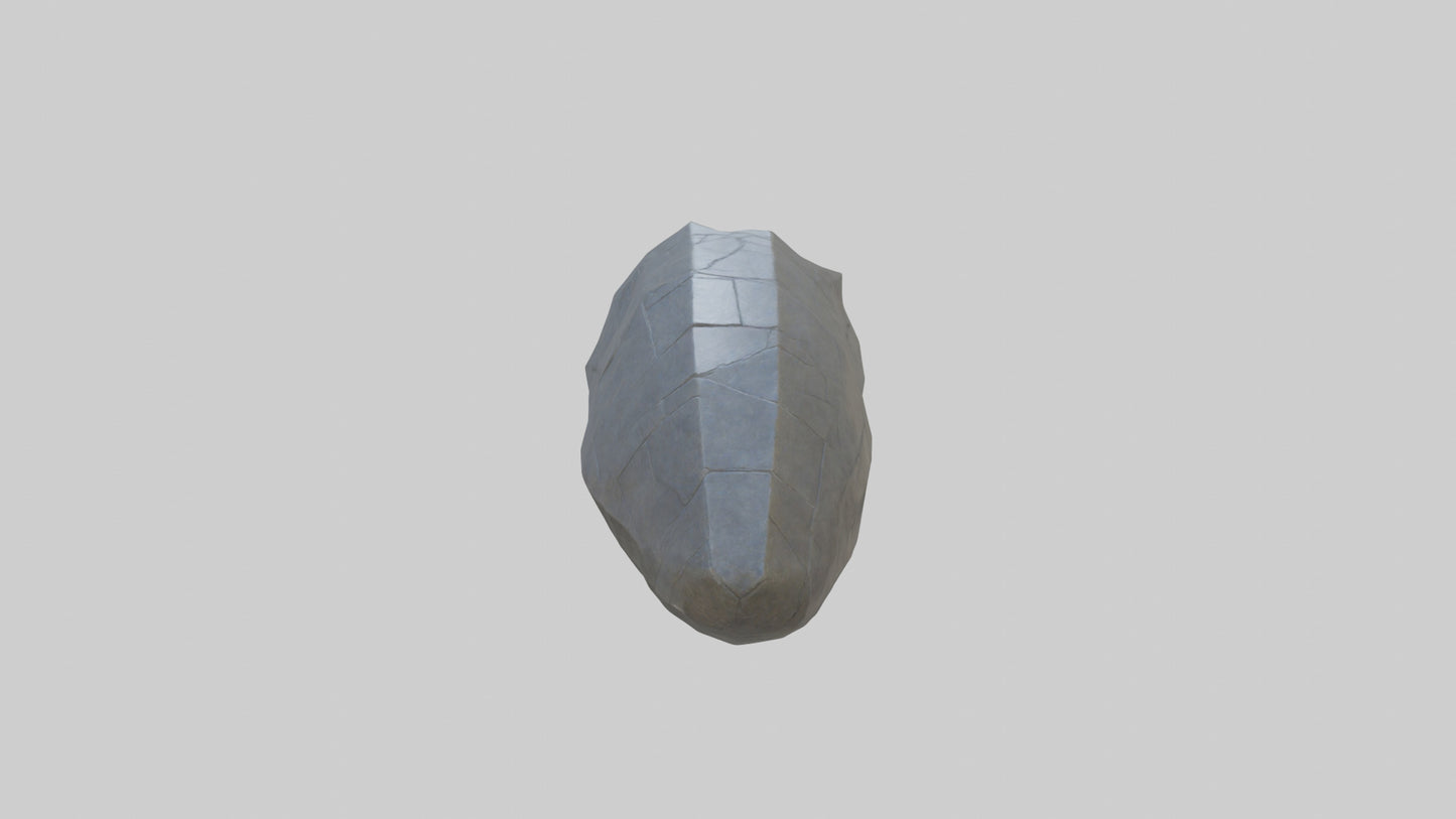 3D model Dragonstone model VR / AR / low-poly