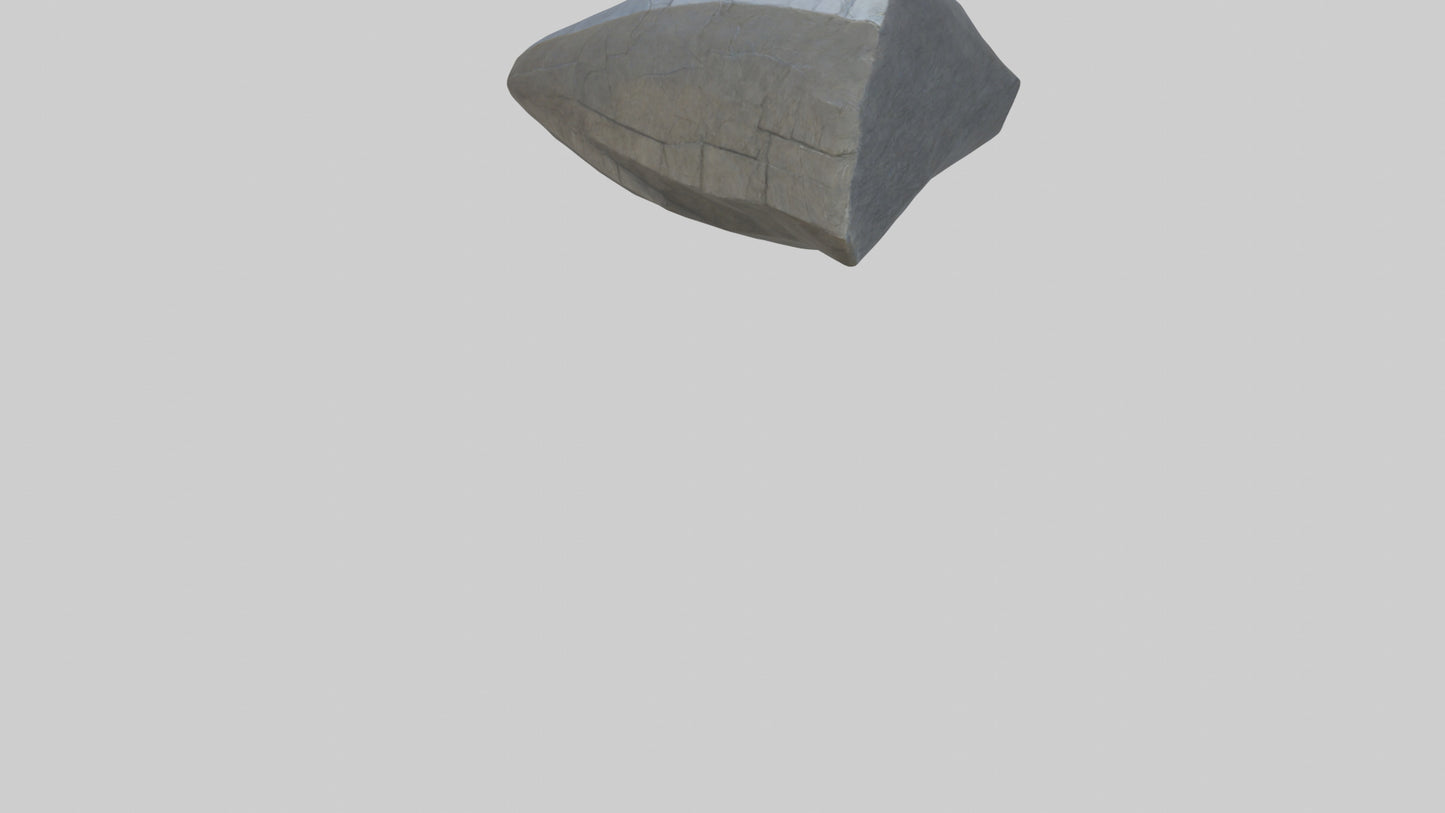 3D model Dragonstone model VR / AR / low-poly