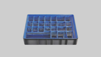 Drawer organizer model VR / AR / low-poly