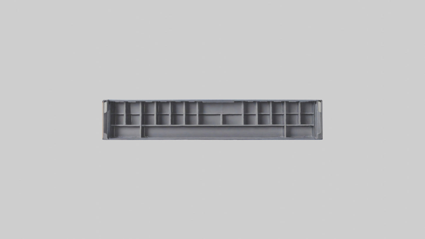 Drawer organizer model VR / AR / low-poly