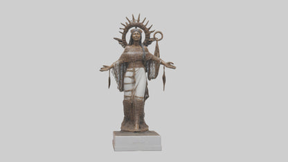 Dream Weaver statue model VR / AR / low-poly