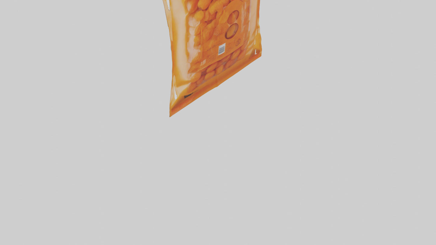 Dried Apricots Pack model VR / AR / low-poly