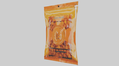 Dried Apricots Pack model VR / AR / low-poly