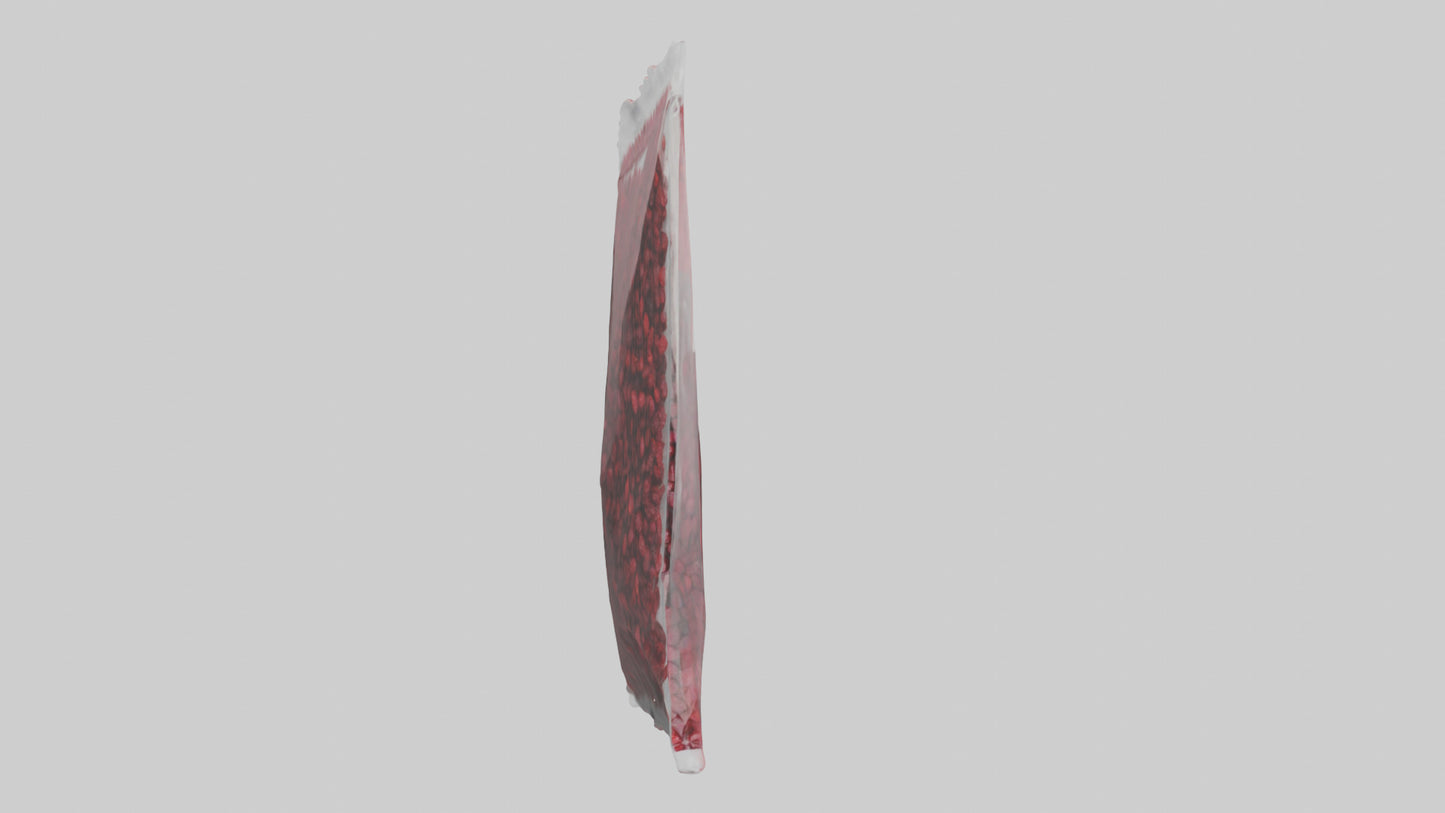 3D model Dried Cranberries Model VR / AR / low-poly