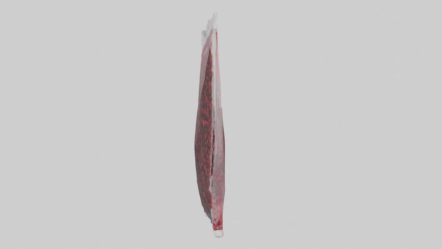 3D model Dried Cranberries Model VR / AR / low-poly