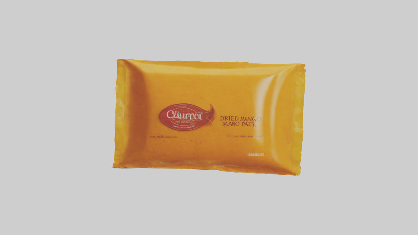 Dried Mango Pack model 3D model
