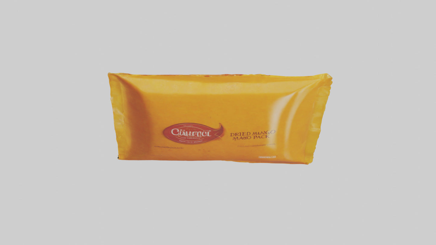 Dried Mango Pack model 3D model