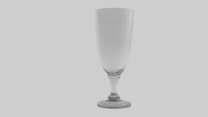 3D model Drinking glass model VR / AR / low-poly