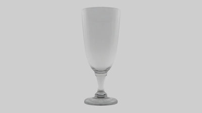 3D model Drinking glass model VR / AR / low-poly