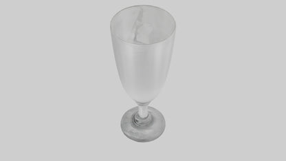 3D model Drinking glass model VR / AR / low-poly