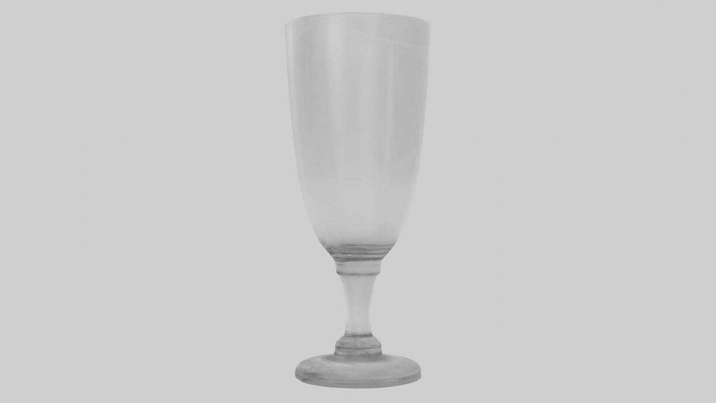 3D model Drinking glass model VR / AR / low-poly