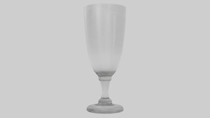 3D model Drinking glass model VR / AR / low-poly