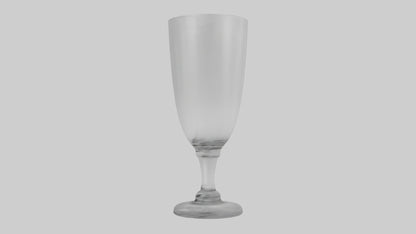 3D model Drinking glass model VR / AR / low-poly