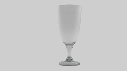 3D model Drinking glass model VR / AR / low-poly