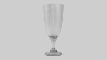 3D model Drinking glass model VR / AR / low-poly