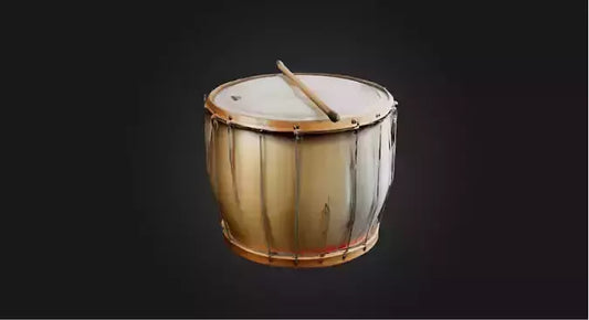 3D model Drum model VR / AR / low-poly