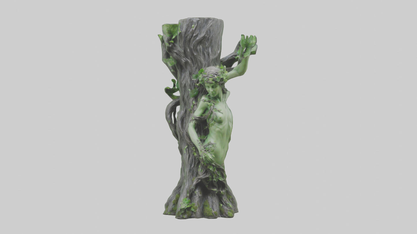 Dryad statue model 3D model