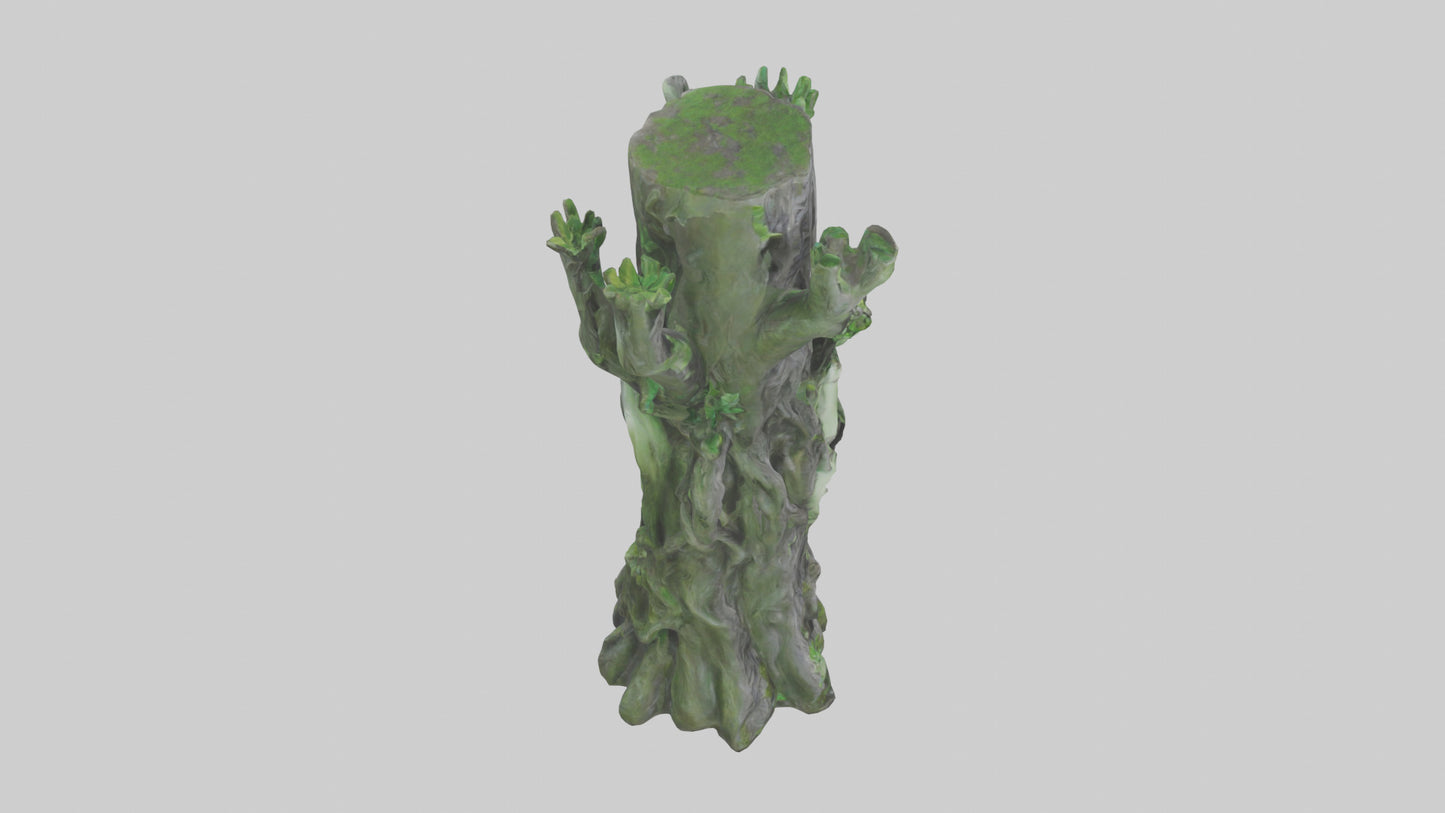 Dryad statue model 3D model