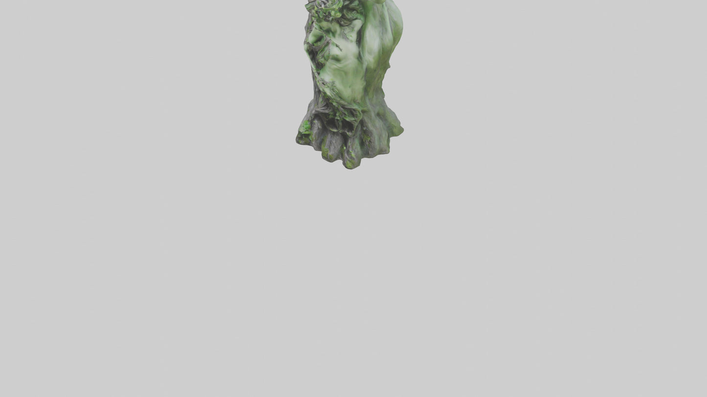 Dryad statue model 3D model