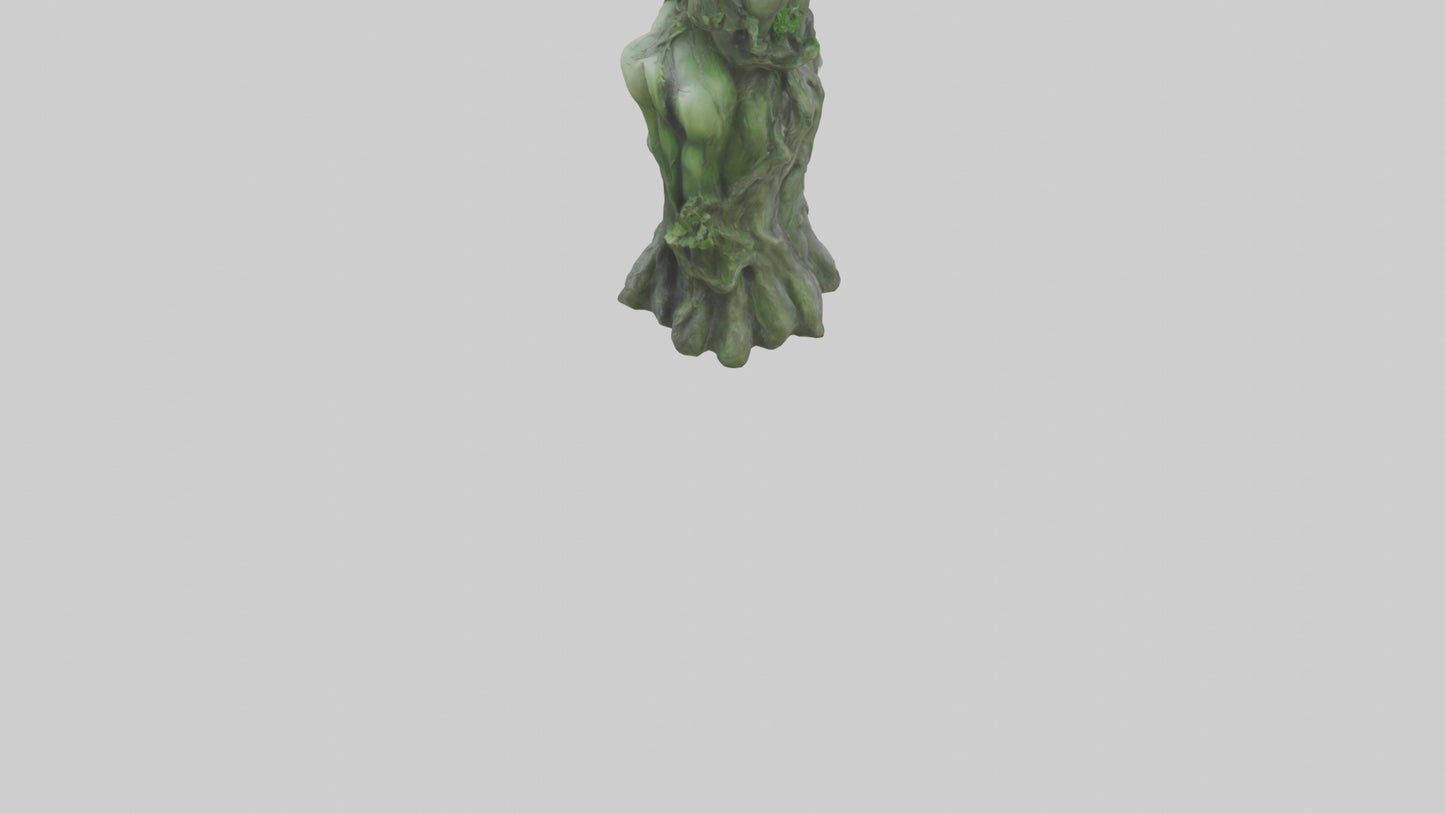 Dryad statue model 3D model