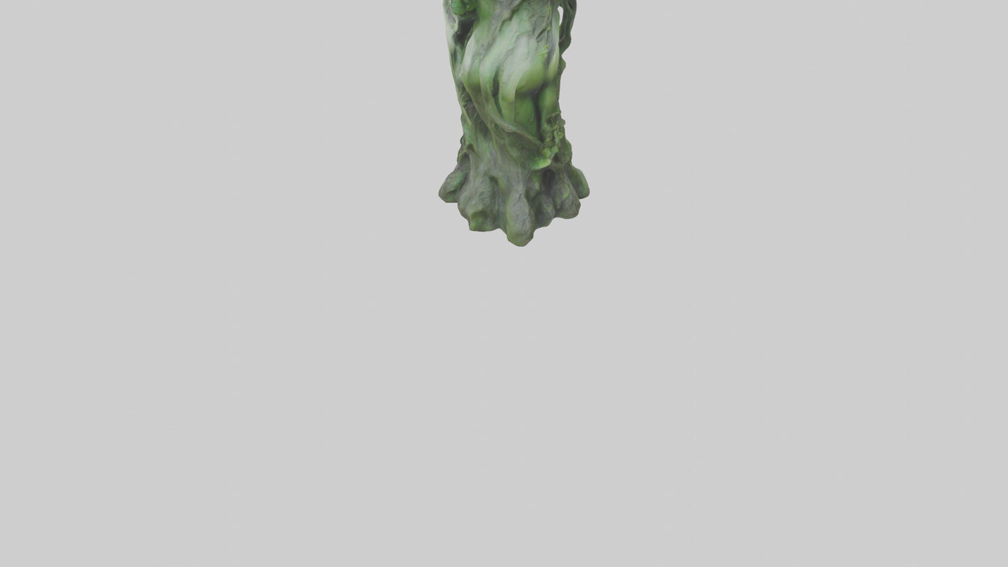Dryad statue model 3D model