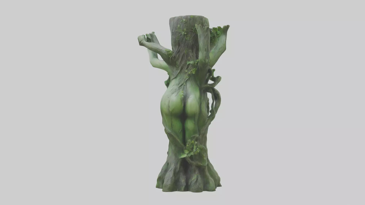 Dryad statue model 3D model