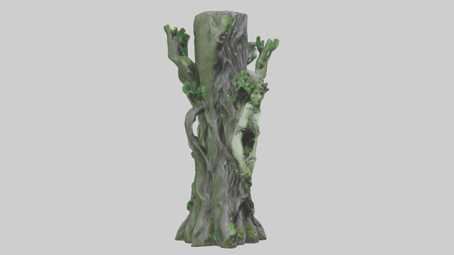 Dryad statue model 3D model