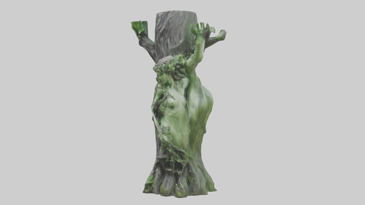 Dryad statue model 3D model