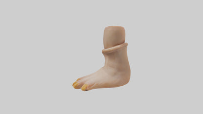 Duck Feet Model VR / AR / low-poly