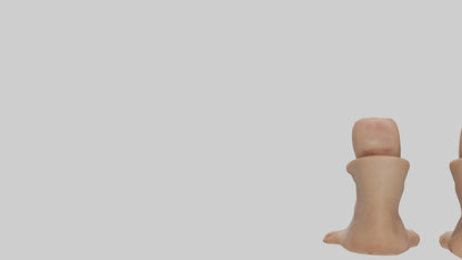 Duck Feet Model VR / AR / low-poly