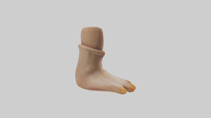 Duck Feet Model VR / AR / low-poly