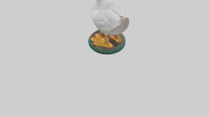 3D model Duck statue model VR / AR / low-poly