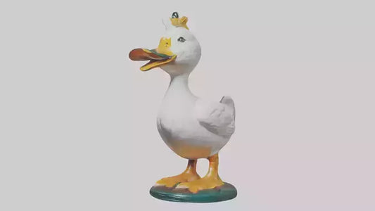 3D model Duck statue model VR / AR / low-poly