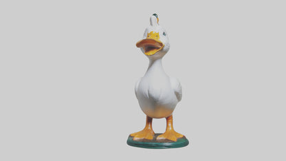 3D model Duck statue model VR / AR / low-poly