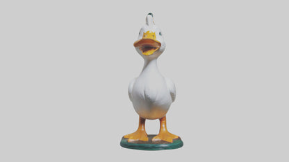 3D model Duck statue model VR / AR / low-poly