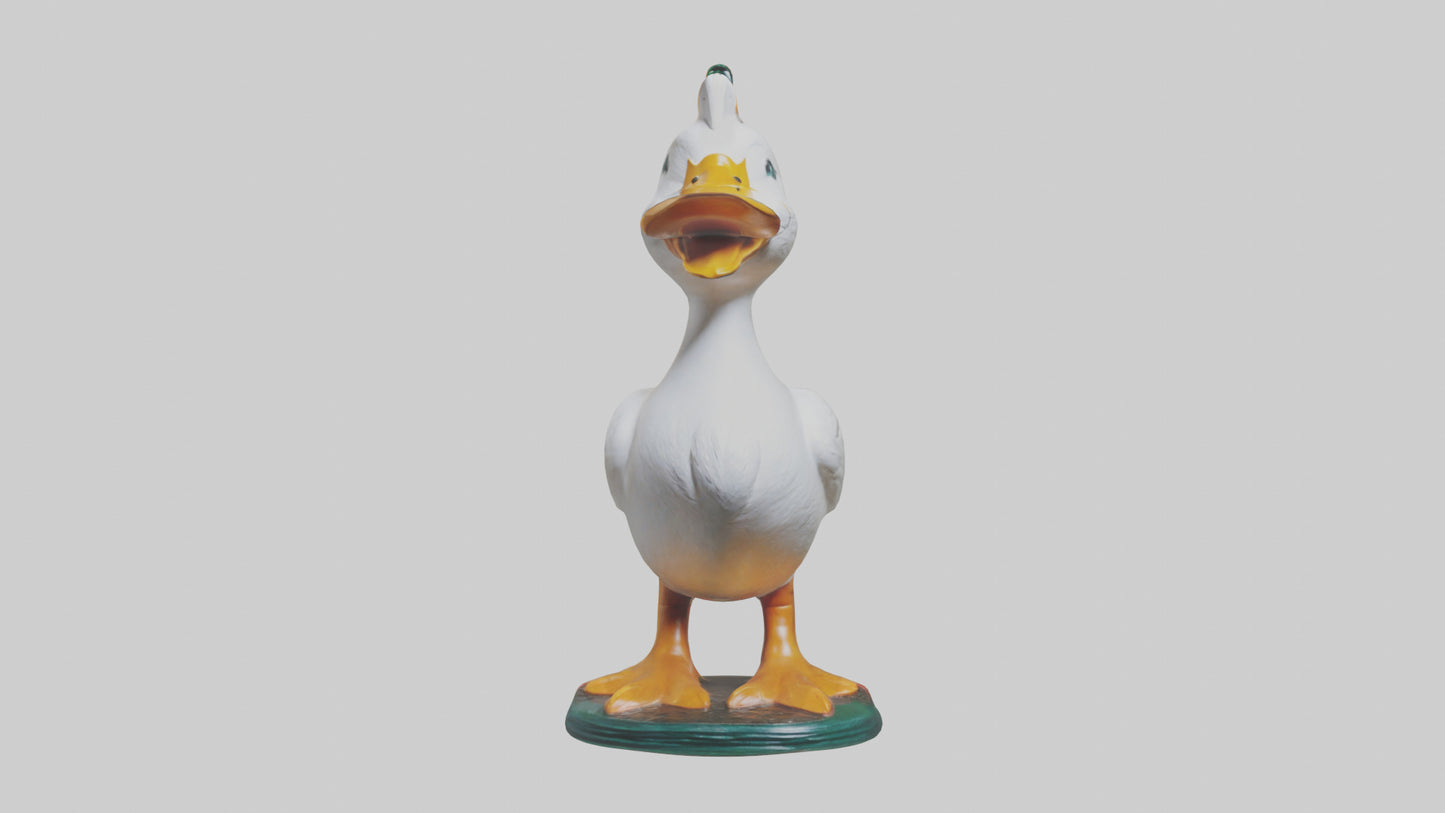 3D model Duck statue model VR / AR / low-poly
