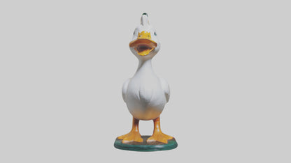 3D model Duck statue model VR / AR / low-poly