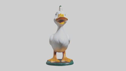 3D model Duck statue model VR / AR / low-poly